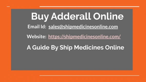 Adderall: Use, Side-Effects, Dosage, Precaution?