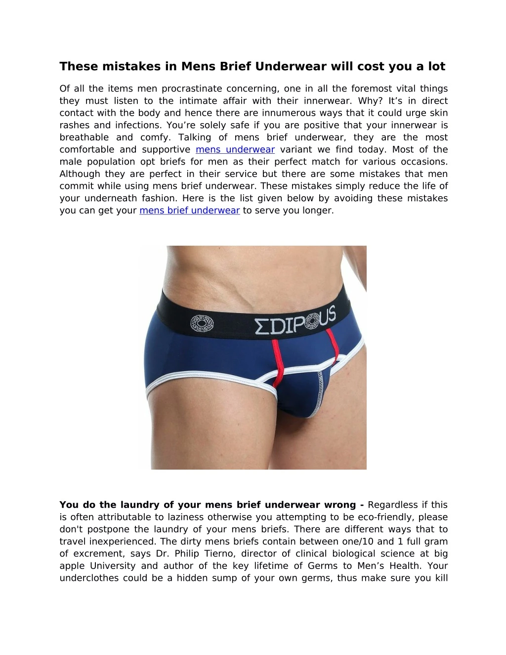 these mistakes in mens brief underwear will cost