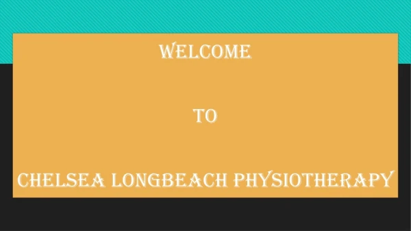 Physiotherapy Mordialloc