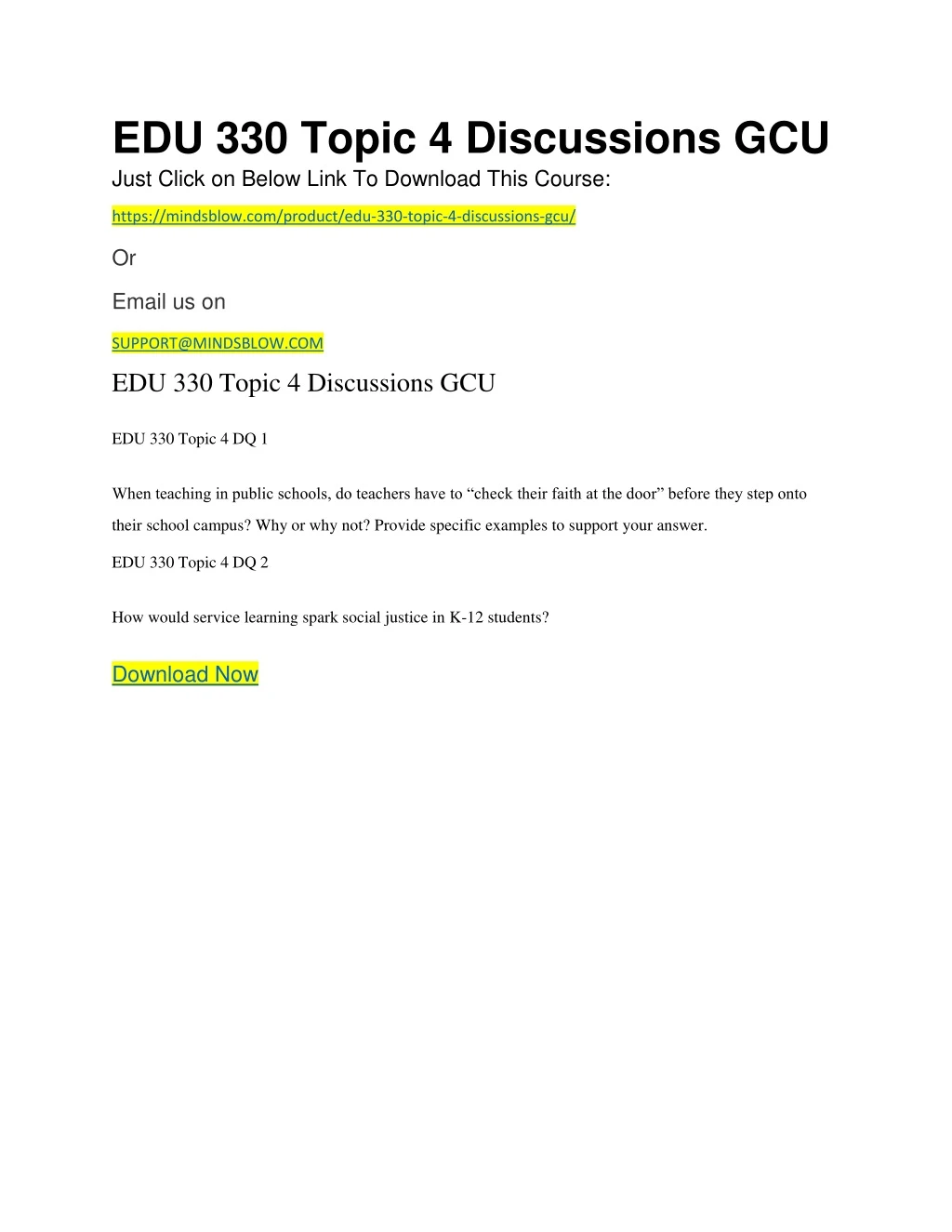 edu 330 topic 4 discussions gcu just click