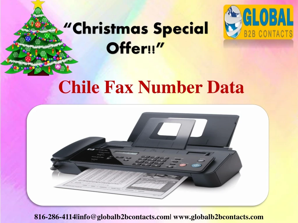 chile fax number data