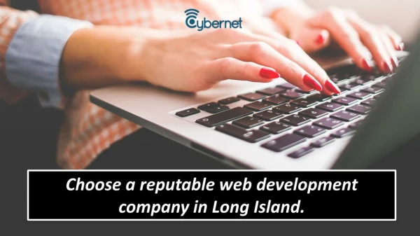 choose a reputable web development company