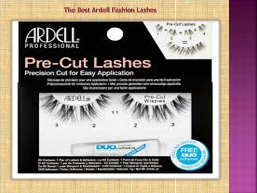 the best ardell fashion lashes