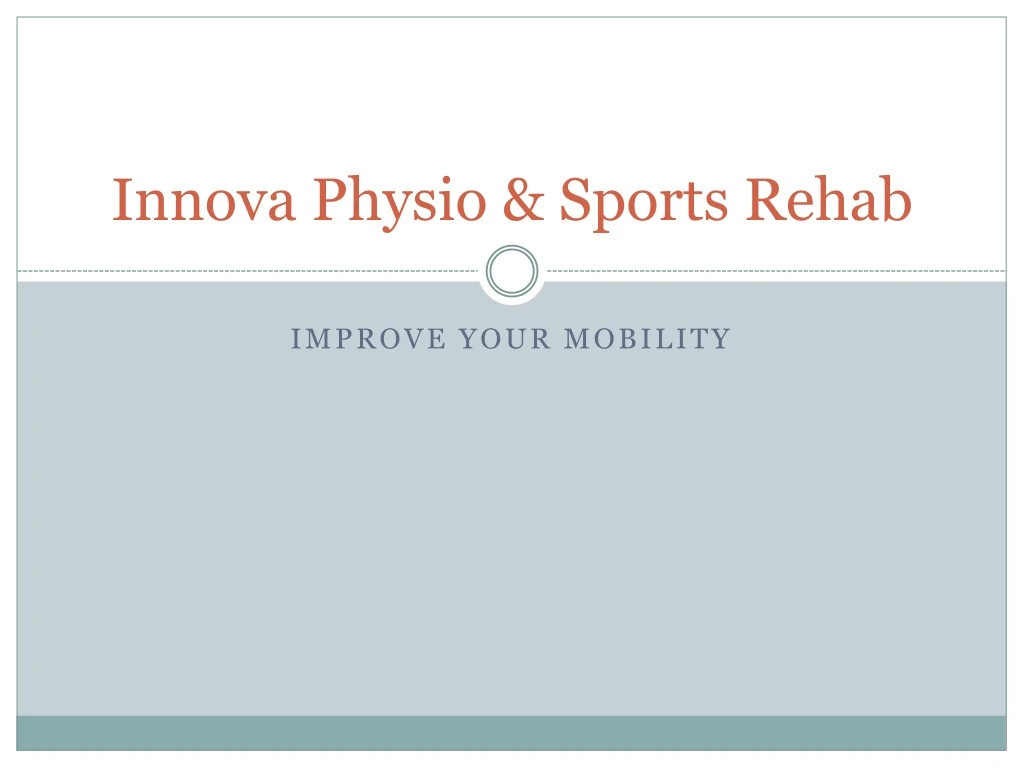 innova physio sports rehab