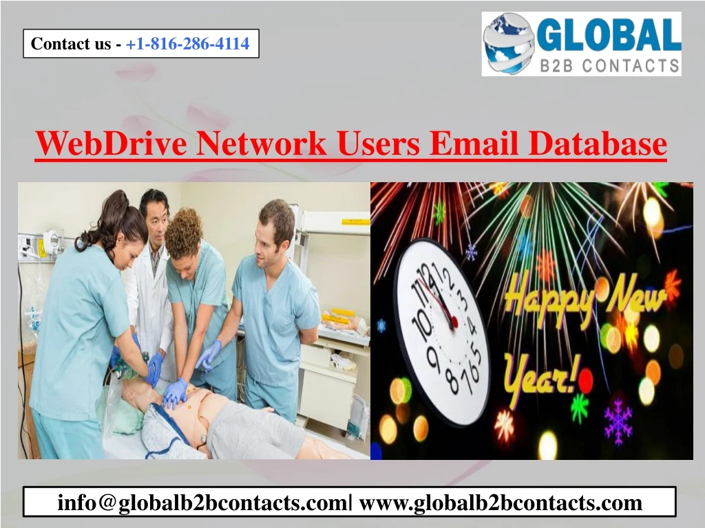 webdrive network users email database