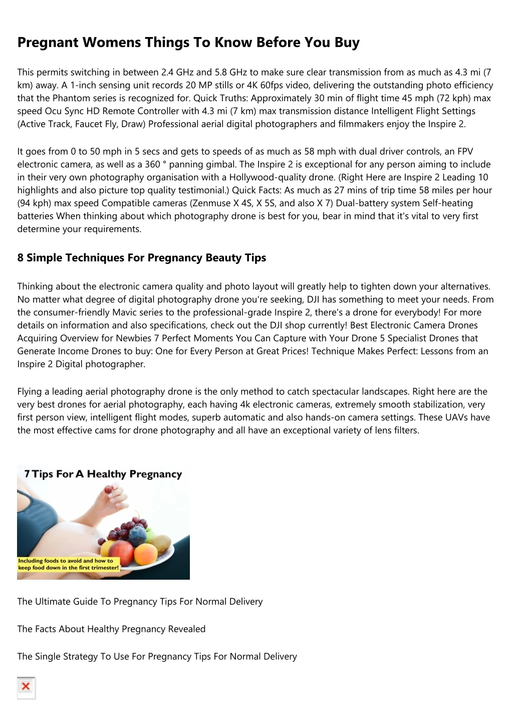 pregnant womens things to know before you buy