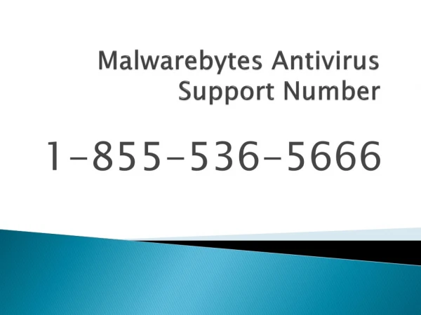 1 855 536 5666 Malwarebytes Antivirus Technical Support Number