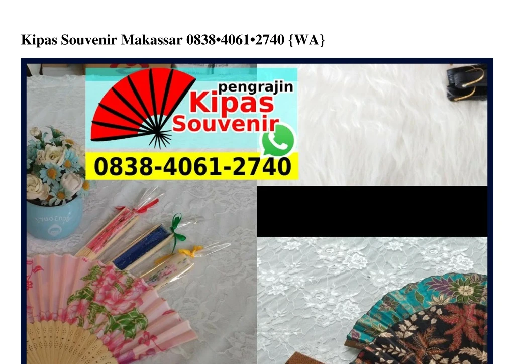 kipas souvenir makassar 0838 4061 2740 wa