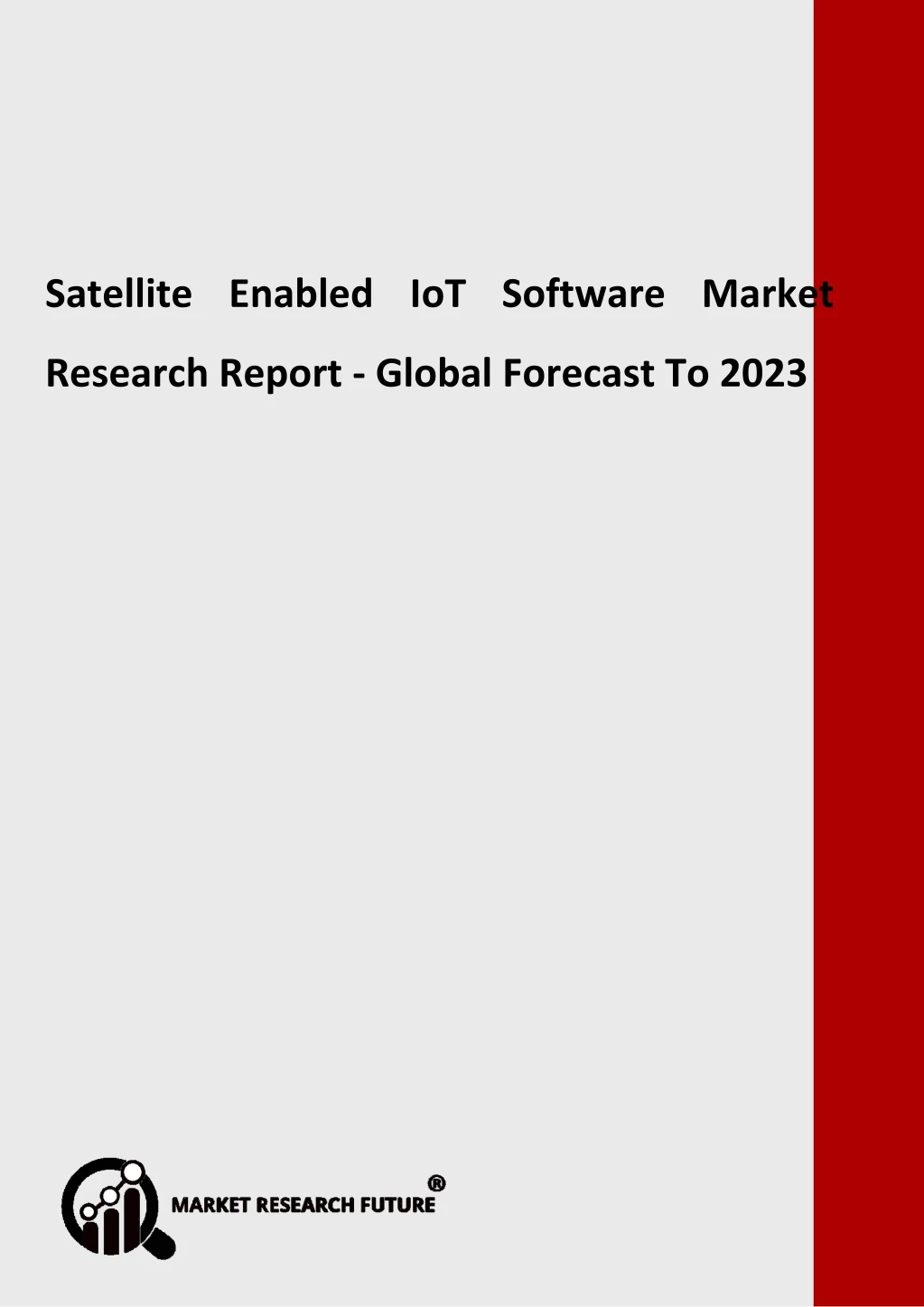 satellite enabled iot software market research