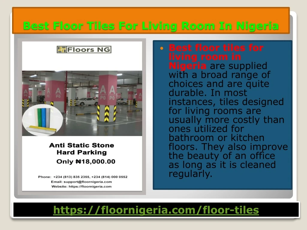best floor tiles for living room in nigeria