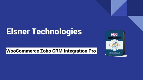 WooCommerce Zoho CRM Integration Pro
