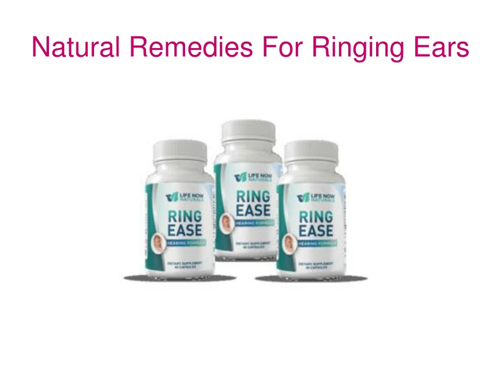natural remedies for ringing ears