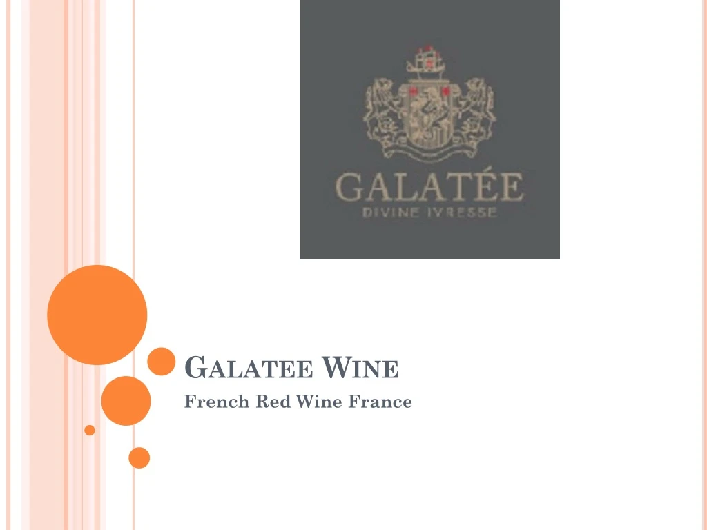 galatee wine