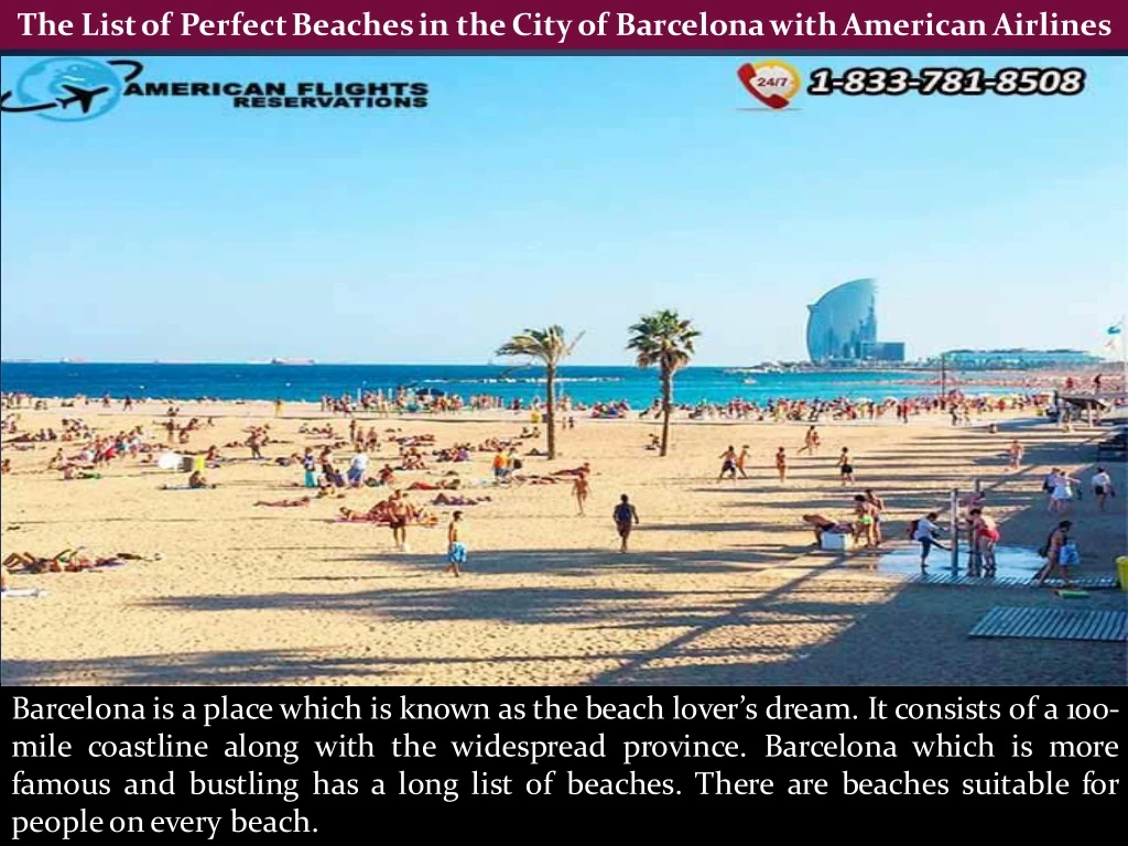the list of perfect beaches in the city