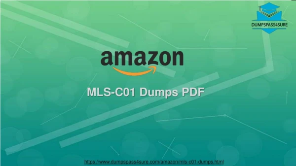 2019 Latest Amazon MLS-C01 Dumps Question & Answers | Amazon MLS-C01