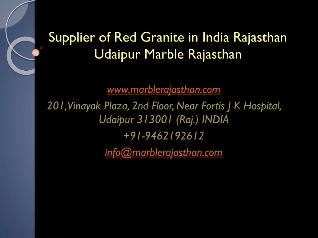 supplier of red granite in india rajasthan udaipur marble rajasthan