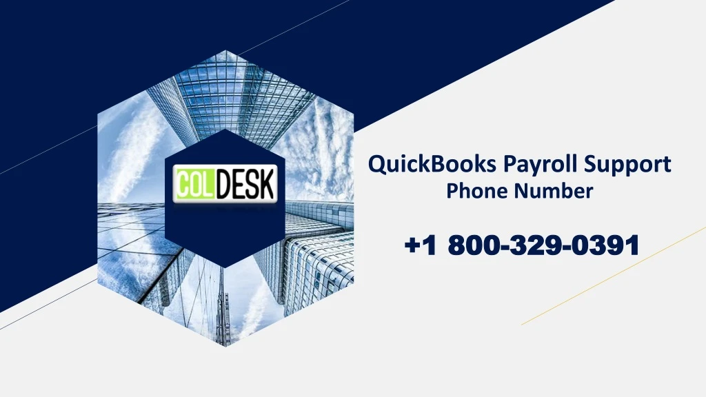 quickbooks payroll support phone number 1 800 329 0391