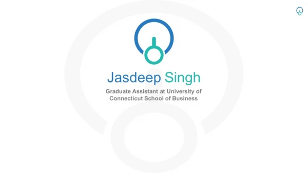 Jasdeep Singh - Graduate Assistant at UConn School of Business