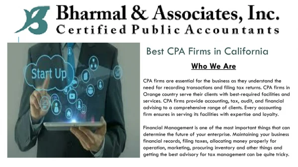 Get Best Certified Tax Accountant Consultants For CPA Firms in Irvine, California