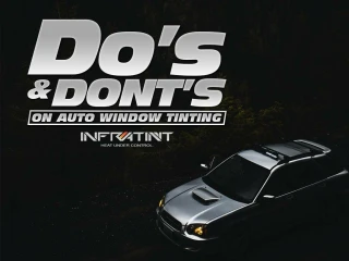 Do`s and don`ts on auto window tinting - slide 1