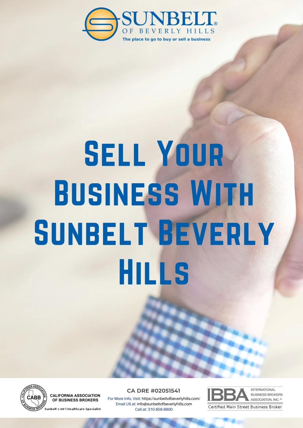 sell your business with sunbelt beverly hills