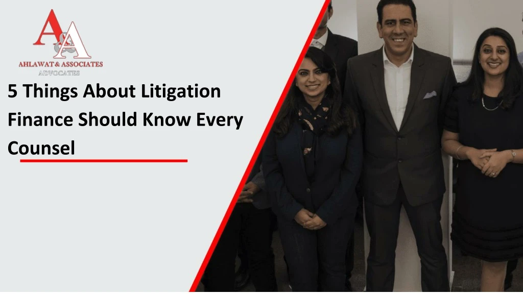 5 things about litigation finance should know