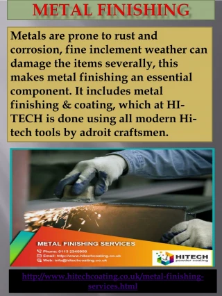 Best polyester powder coating and fence powder coating Services in Yor - slide 1