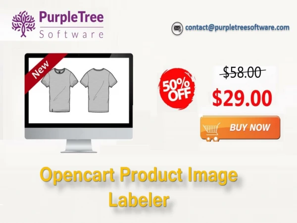 Opencart Product Image Labeler extension | 50% OFF