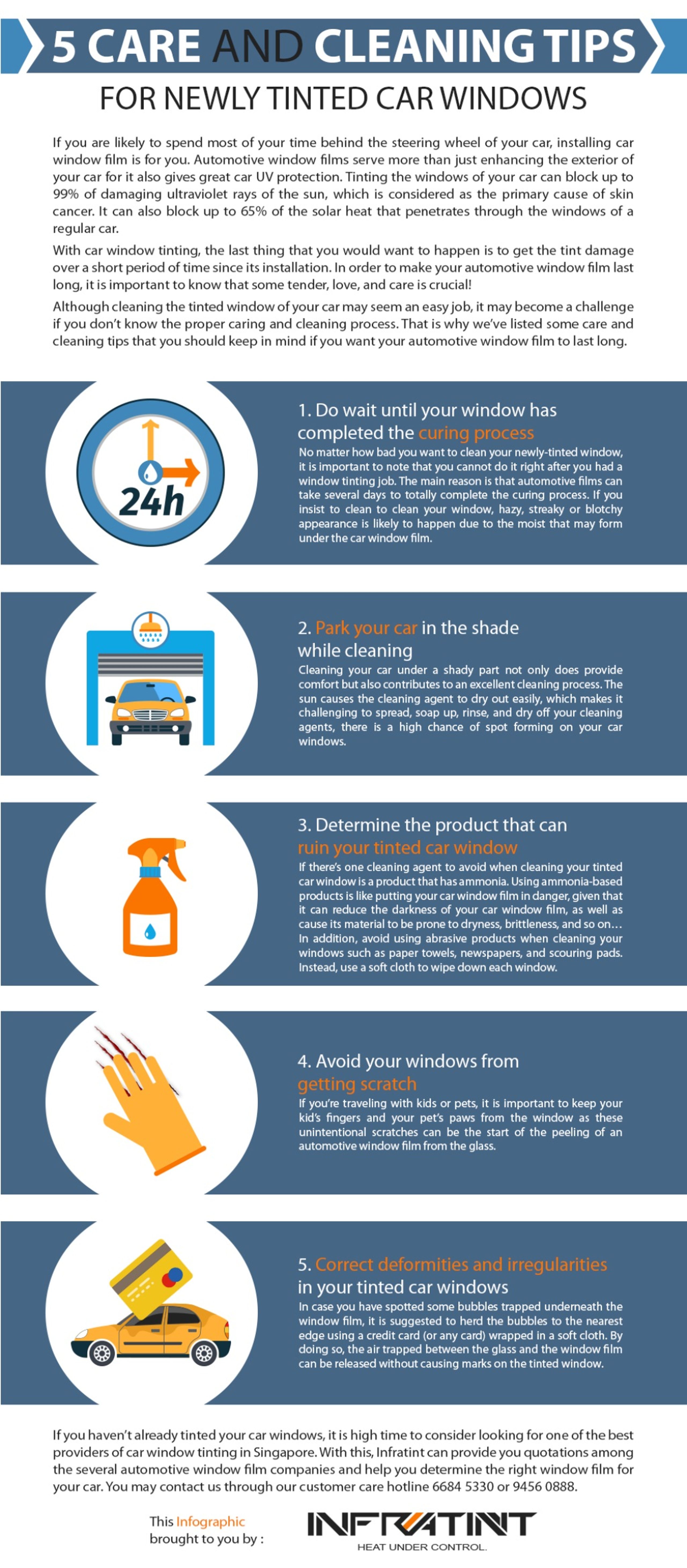 PPT - 5 care and cleaning tips for newly tinted car windows PowerPoint ...