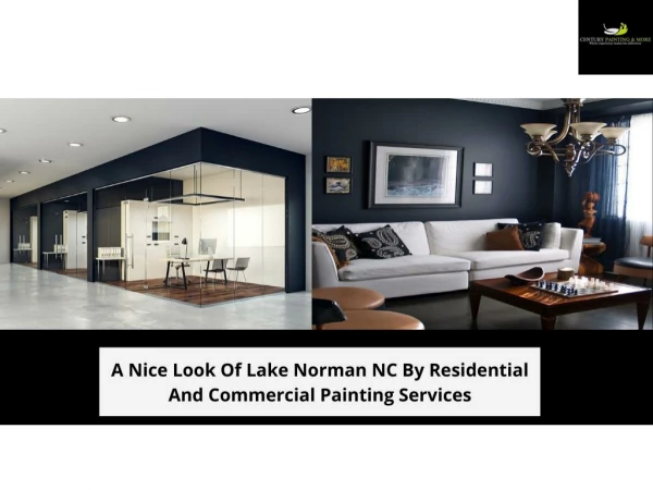 A Nice Look Of Lake Norman NC By Residential And Commercial Painting Services