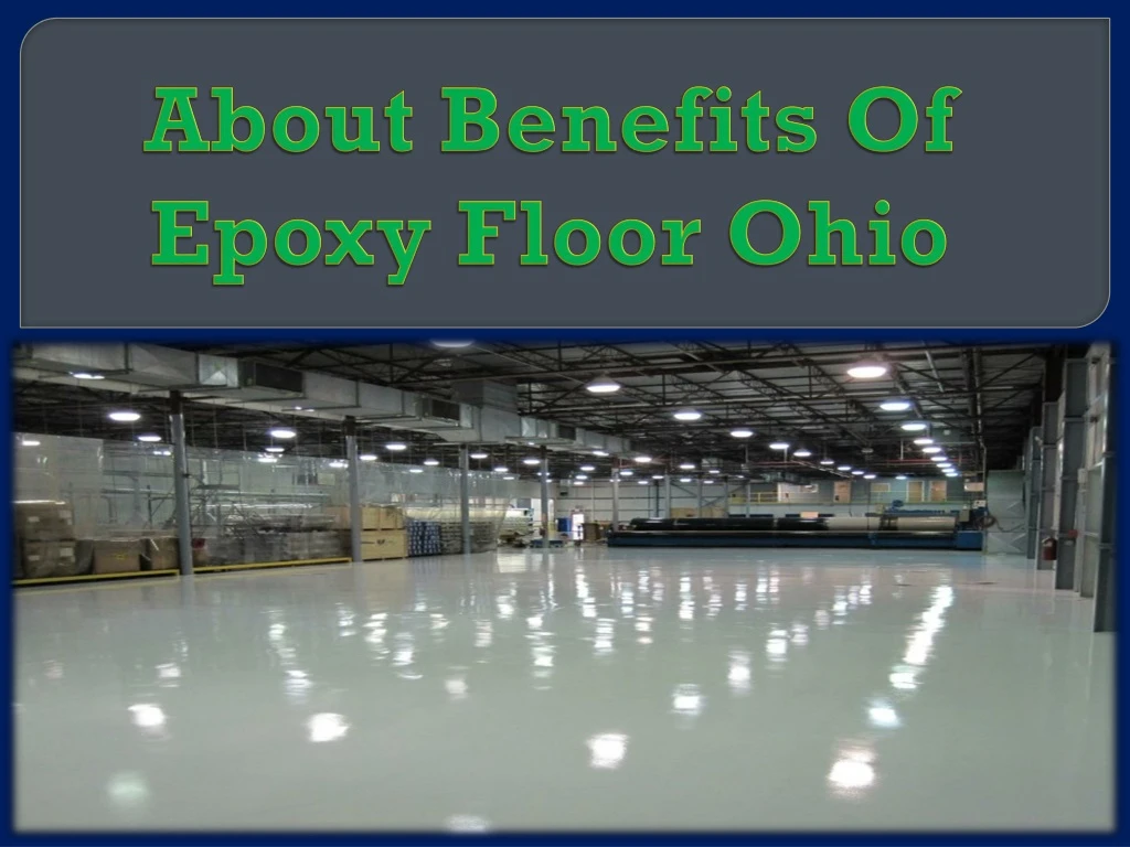 about benefits of epoxy floor ohio