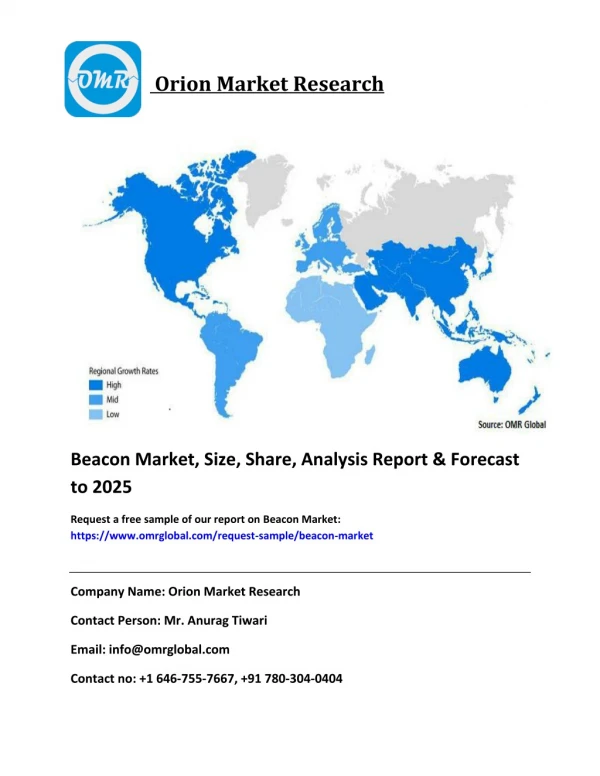 Beacon Market Growth Size, Share, Industry Analysis & Forecast to 2025