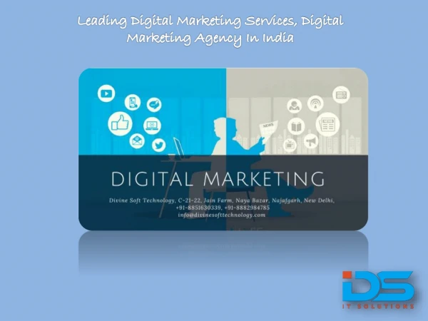 Leading Digital Marketing Services, Digital Marketing Agency In India