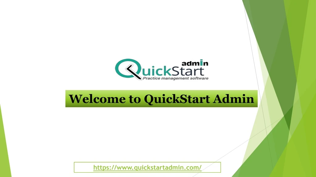 welcome to quickstart admin