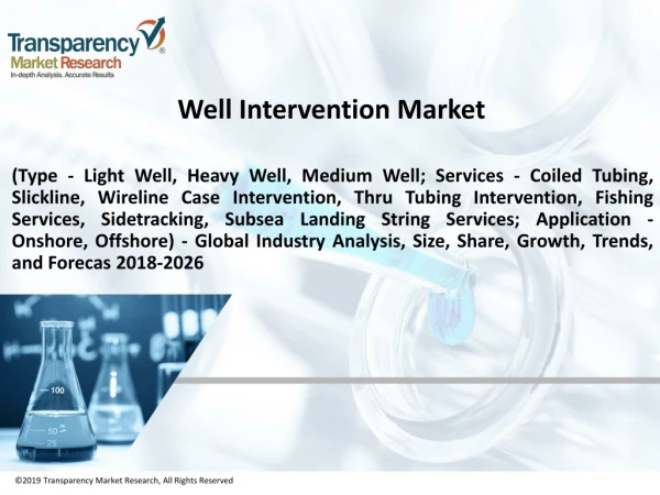 Well Intervention Market