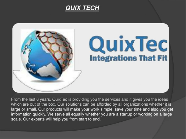 Sharepoint Consultancy Services with Quixtec