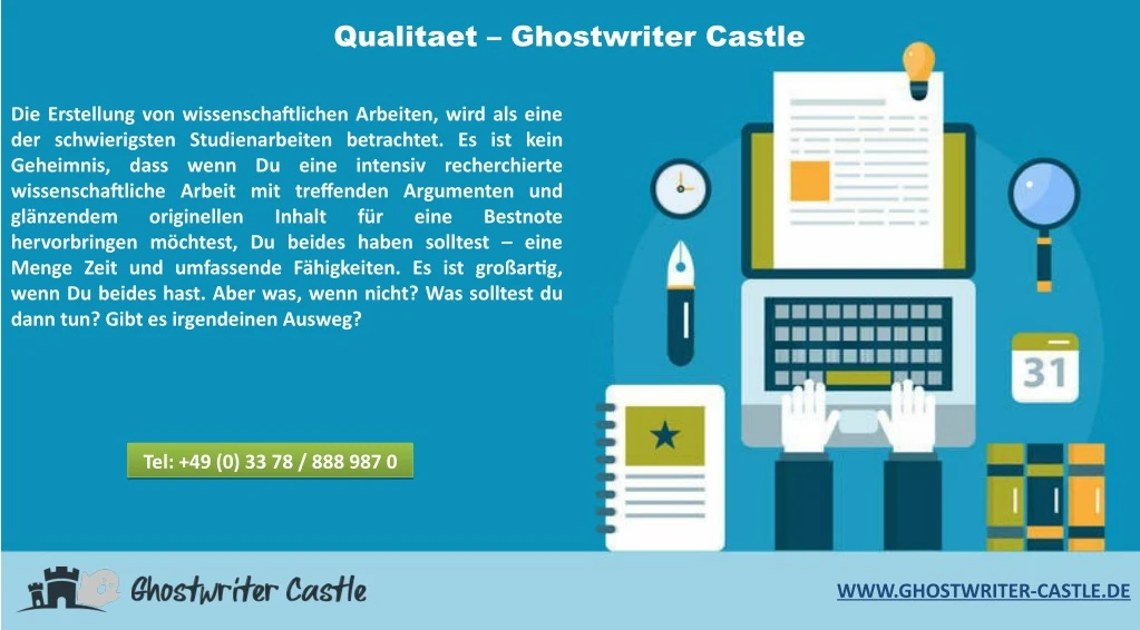 qualitaet ghostwriter castle