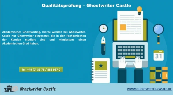 Qualitätsprüfung – Ghostwriter Castle