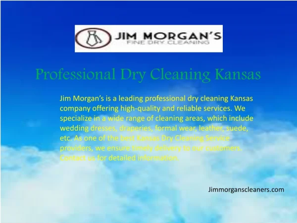 Jimmorganscleaners.com - Professional dry cleaning kansas