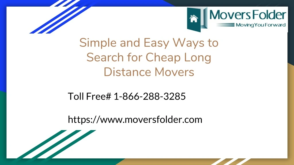 simple and easy ways to search for cheap long distance movers