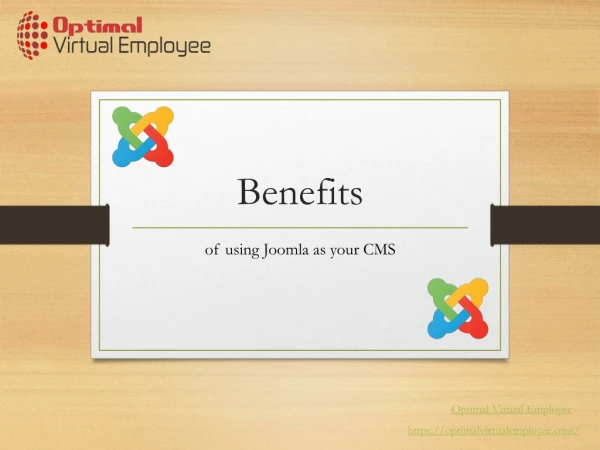 Benefits of using Joomla as your CMS