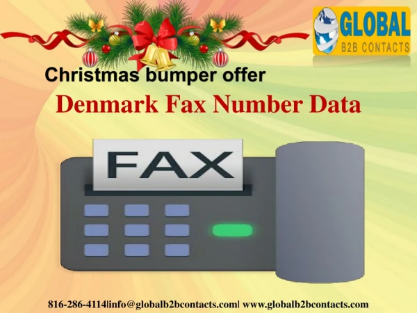 denmark fax number data
