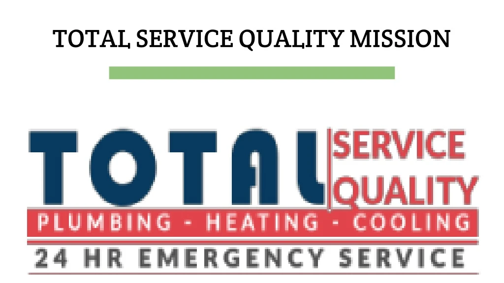 total service quality mission