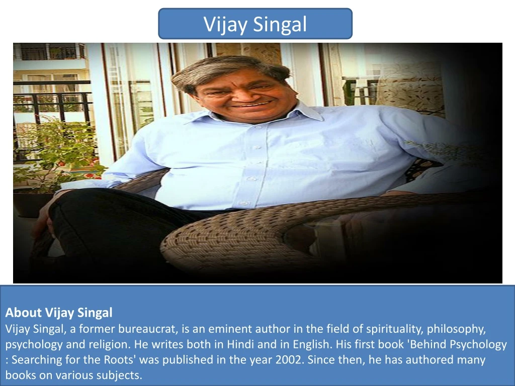vijay singal