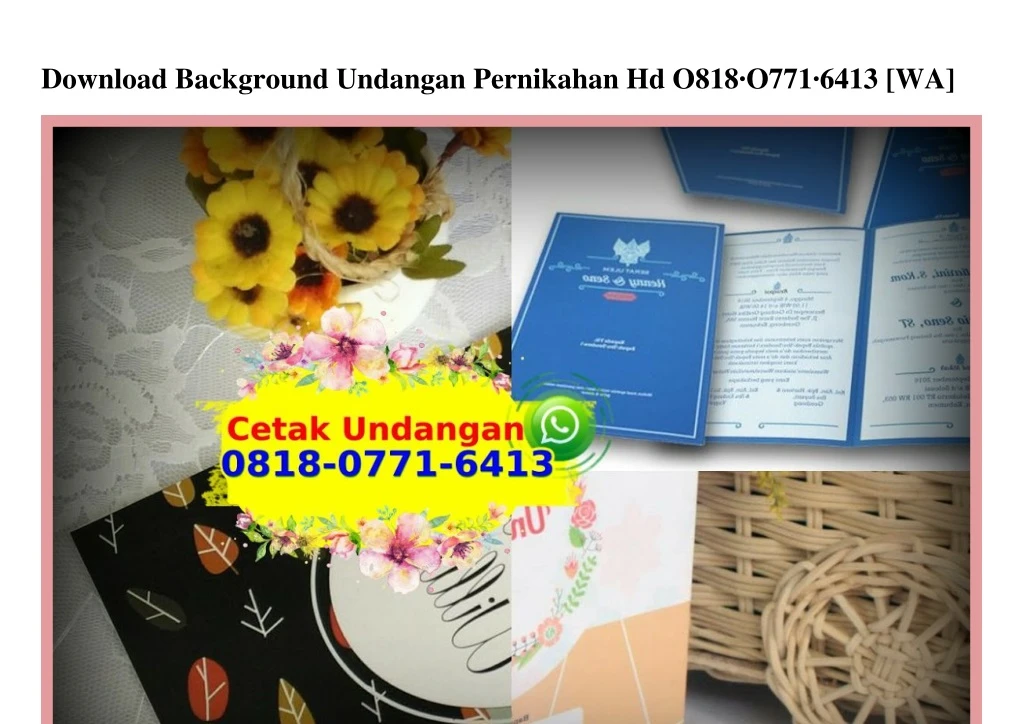 download background undangan pernikahan hd o818