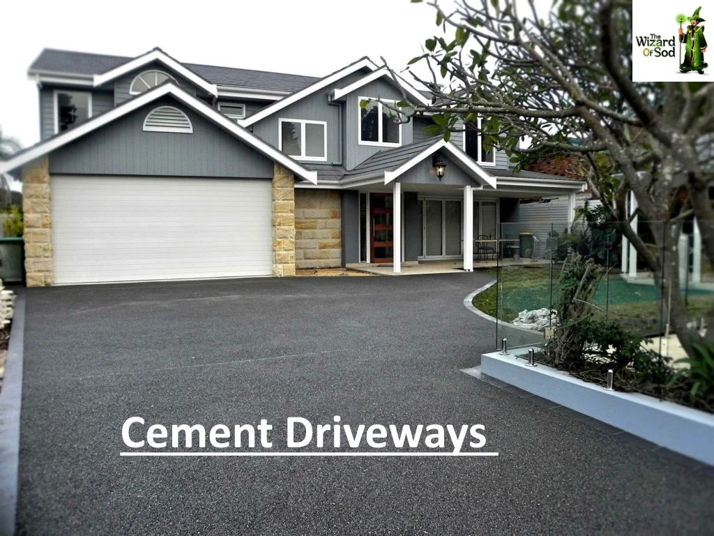 cement driveways