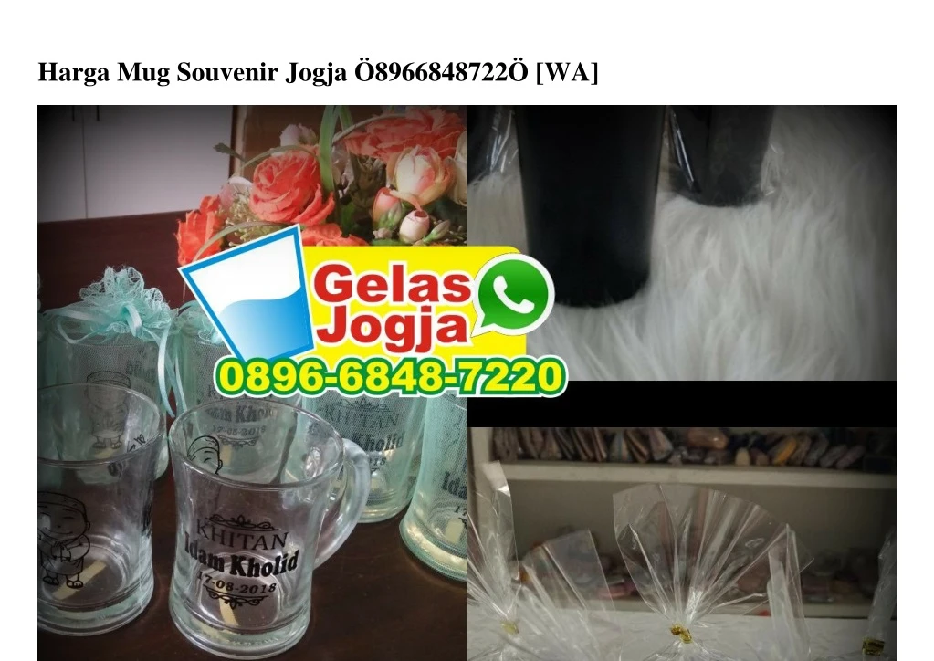 harga mug souvenir jogja 8966848722 wa