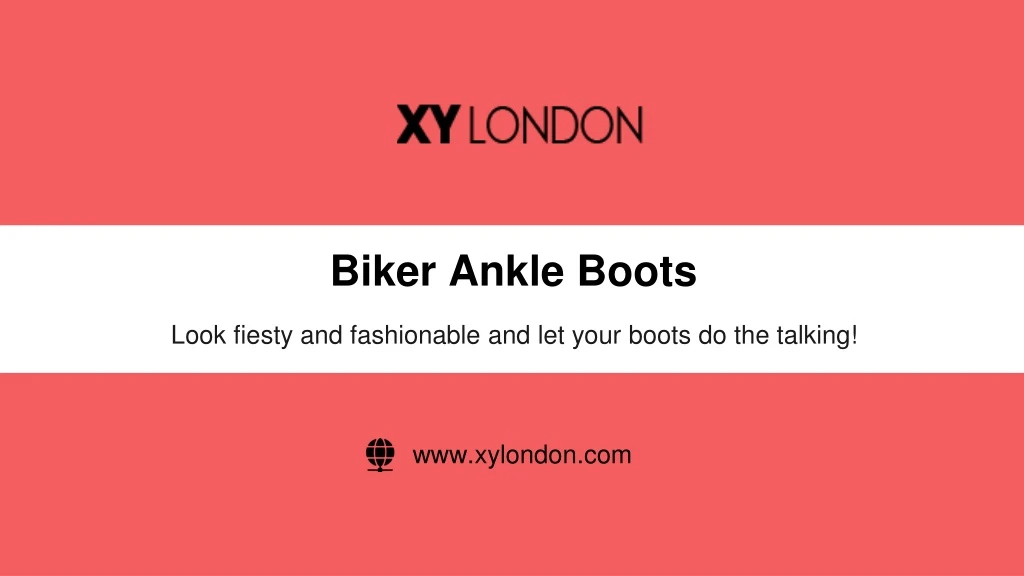 biker ankle boots