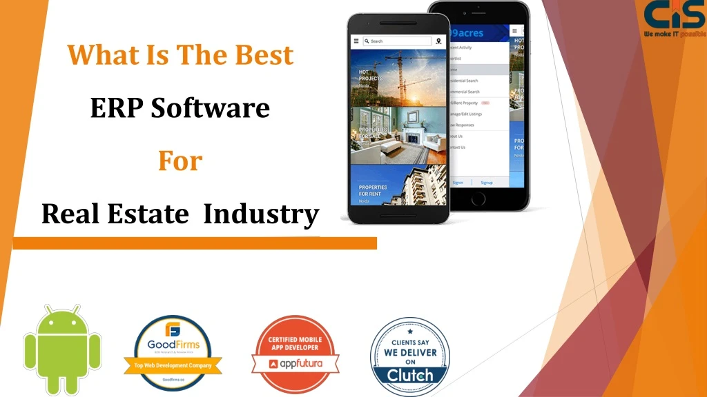 what is the best erp software for real estate industry