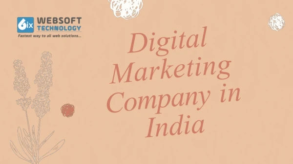 Stay Top on Web with Best Digital Marketing Company in India